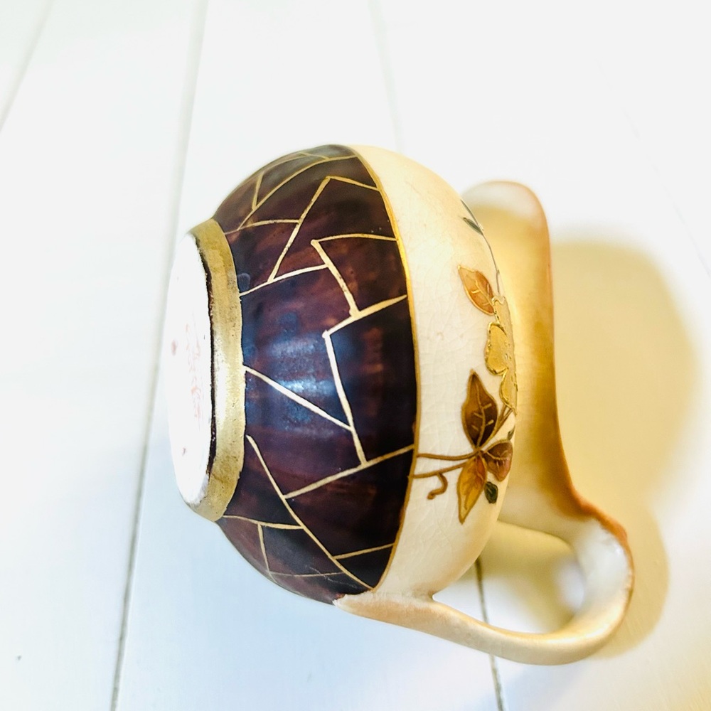 ***SOLD*** 1890’s Hampshire Pottery- Royal Worcester Style Pitcher - Picture 10 of 11